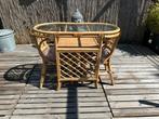 Vintage bistro/honeymoon set WEEKEND PRIJS, Tuin en Terras, Tuinsets en Loungesets, Ophalen, Rotan, Eettafel, 2 zitplaatsen