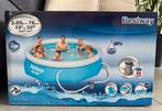 Bestway zwembad 305x76cm met pomp en hoes, Minder dan 80 cm, Ophalen of Verzenden, Zo goed als nieuw, 200 tot 400 cm