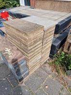 Tuintegels + Rode Stenen, Ophalen, Gebruikt, 5 tot 10 m², Natuursteen
