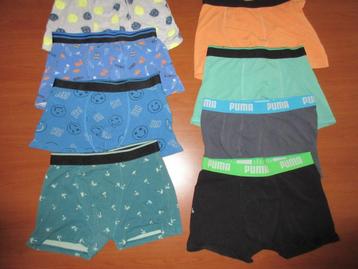 8 boxer shorts maat 158-164 beschikbaar voor biedingen