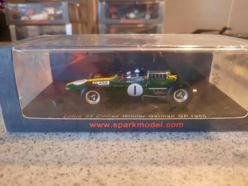 Lotus 33 Climax Winner German GP 1965 Jim Clark spark 1:43 beschikbaar voor biedingen