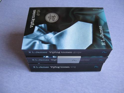 E L James - Vijftig tinten grijs / donkerder / vrij (3x pb), Boeken, Romans, Nieuw, Nederland, Ophalen of Verzenden