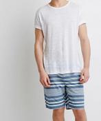 Mixed stripe shorts (Forever 21), Kleding | Heren, Broeken en Pantalons, Ophalen of Verzenden, Zo goed als nieuw, Forever 21, Maat 48/50 (M)