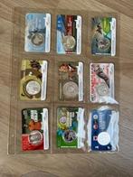 Coincards in BU kwaliteit, Setje, Koningin Beatrix, Zilver, Euro's
