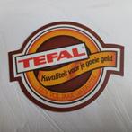 Leuke oude sticker.   TEFAL., Verzamelen, Ophalen of Verzenden, Zo goed als nieuw, Overige typen