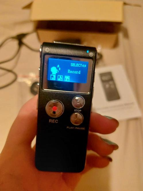 Voicerecorder - Voice recorder - Opnameapparaat. ZGAN Koopje, Telecommunicatie, Mobiele telefoons | Sony, Zo goed als nieuw, Zwart