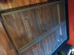 Auping auronde  160 x 200 zwart met k2 bedbodems, Ophalen, Gebruikt, Zwart, Tweepersoons