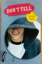 boek Don't Tell Sandra Glover, Boeken, Ophalen of Verzenden, Gelezen, Sandra Glover