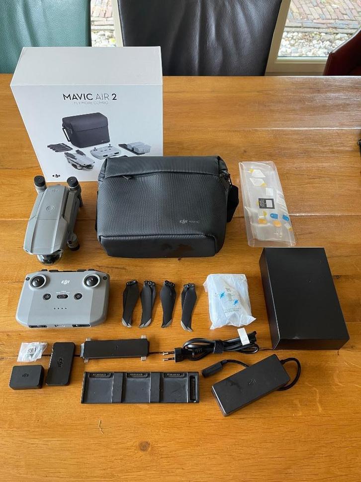 Nette DJI Mavic Air 2 Fly More Combo - Drone, Audio, Tv en Foto, Drones, Zo goed als nieuw, Drone met camera, Ophalen of Verzenden