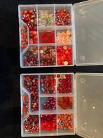 2 bakken kralen, Hobby en Vrije tijd, Kralen en Sieraden maken, Ophalen of Verzenden, Zo goed als nieuw, Kraal