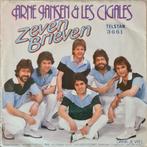 VINYL SINGLE ARNE JANSEN & LES CIGALES - ZEVEN BRIEVEN, Gebruikt, 7 inch, Single, Ophalen of Verzenden
