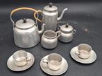 oud blikken 10 delig speelgoed koffie servies, jaren 50, Antiek en Kunst, Ophalen of Verzenden