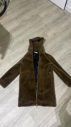 Bruine nep bonte jas van de Mango, maatje S, Kleding | Dames, Jassen | Winter, Mango, Bruin, Ophalen of Verzenden, Zo goed als nieuw