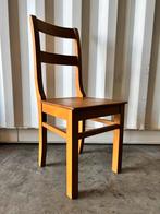 8 eiken eetkamerstoelen, Ophalen, Zo goed als nieuw, Bruin, Vier