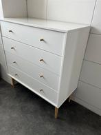 Ladekast - Commode wit, Ophalen, Gebruikt, 50 tot 100 cm, 3 of 4 laden