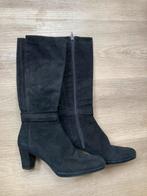 Suede leren dameslaarzen Lilian 39 1/2, Ophalen of Verzenden, Zo goed als nieuw, Zwart, Hoge laarzen