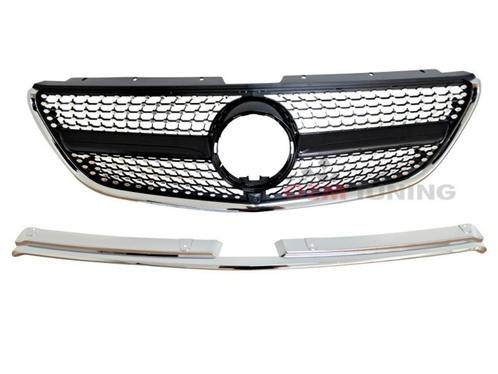 Mercedes-Benz VITO W447| Black Diamonds GRILLE | 2014-2022 |, Auto diversen, Tuning en Styling, Ophalen of Verzenden