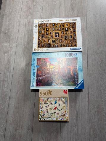 Legpuzzels - 1000 stukjes - Verschillende thema's beschikbaar voor biedingen