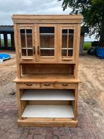 Authentieke buffetkast vintage uitstraling, Huis en Inrichting, Ophalen, Gebruikt, 100 tot 150 cm, Grenenhout