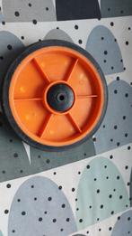 1 steekwagen wiel kunststof, Doe-het-zelf en Verbouw, Transportwagens, 60 tot 80 liter, Ophalen of Verzenden, Gebruikt, Steekwagen