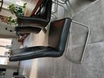 6 comfortabele leren stoelen, Huis en Inrichting, Ophalen, Gebruikt, Leer, Vijf, Zes of meer stoelen