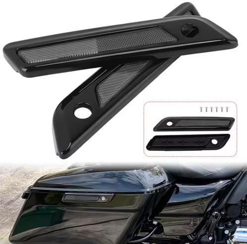 Harley-Davidson Koffer reflectoren smoked, Motoren, Onderdelen | Harley-Davidson, Nieuw, Ophalen of Verzenden