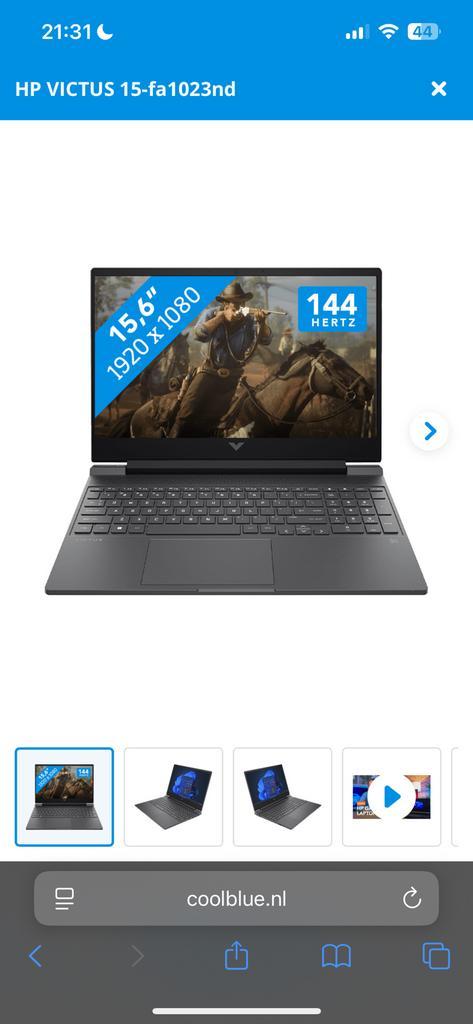 HP VICTUS GAMING LAPTOP NIEUW, Computers en Software, Windows Laptops, Nieuw, 15 inch, SSD, 4 Ghz of meer, Gaming, Ophalen