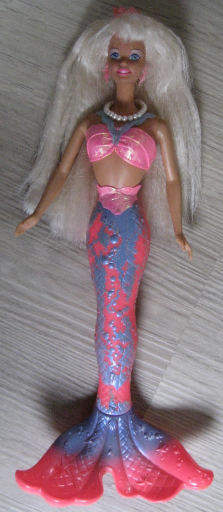 Barbie zeemeermin 1996., Kinderen en Baby's, Speelgoed | Poppen, Ophalen of Verzenden, Gebruikt, Barbie