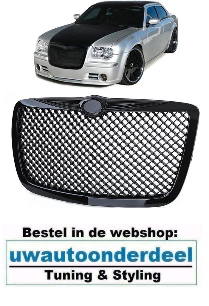 Grill Bentley Design Hoogglans Zwart Chrylser 300C, Auto diversen, Tuning en Styling, Ophalen of Verzenden