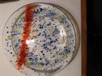 Bordje van gefuseerd glas, Antiek en Kunst, Antiek | Glas en Kristal, Ophalen of Verzenden