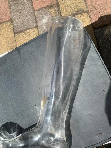 Antiek Glazen Been voor Etalage/Presentatie Sokken Panty's beschikbaar voor biedingen