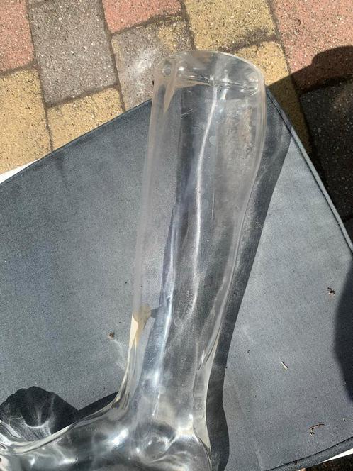 Antiek Glazen Been voor Etalage/Presentatie Sokken Panty's, Antiek en Kunst, Antiek | Glas en Kristal, Ophalen of Verzenden