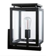 Zwarte Buitenwandlamp 'De Vecht' incl. lamp, Ophalen, Minder dan 50 watt, Wandlamp, Waterbestendig