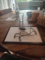 Licht gevende teken plaat, Ophalen of Verzenden, Zo goed als nieuw, Rechthoekig, Minder dan 50 cm