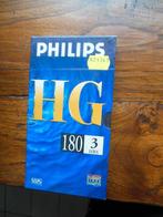 vhs band video philips hg 180 3hours nieuw in de folie, Alle leeftijden, Ophalen of Verzenden, Nieuw in verpakking, Actie en Avontuur