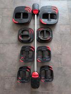 Complete Les Mills Bodypump Set - 74kg, Ophalen, Zo goed als nieuw, Benen, Halterset