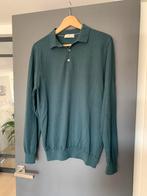 Donkergroene merino wollen trui van Thomas Maine, Maat 52/54 (L), Zo goed als nieuw, Groen, Thomas Maine