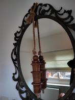 Houten Klos met Touw - 41cm, Minder dan 50 cm, Gebruikt, Bruin, Vintage