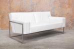 In zeer goede staat! witte leren Leolux Adartne design bank!, Leolux, Leolux, Design, 150 tot 200 cm