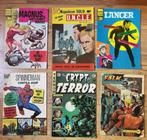 ComicsMagnus,Napoleon Solo,Lancer,Spinneman,Crypt of terror,, Boeken, Meerdere comics, Ophalen of Verzenden, Gelezen, Europa
