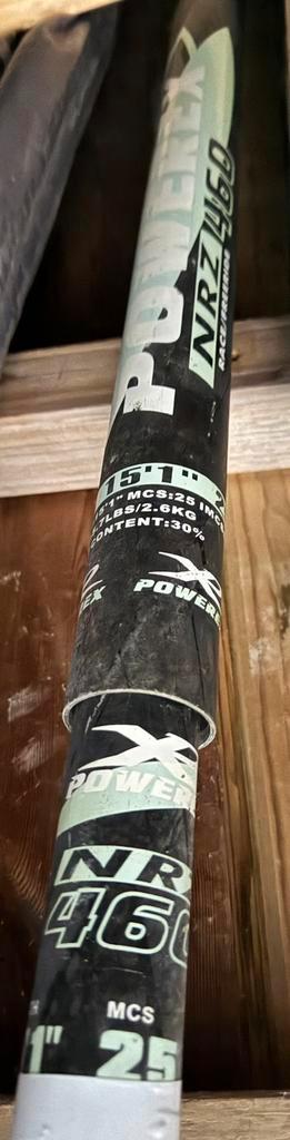 mast 460 verlenger en vin/ Skeg 60cm, Watersport en Boten, Windsurfen, Zo goed als nieuw, Giek, Minder dan 250 cm, Minder dan 5 m²