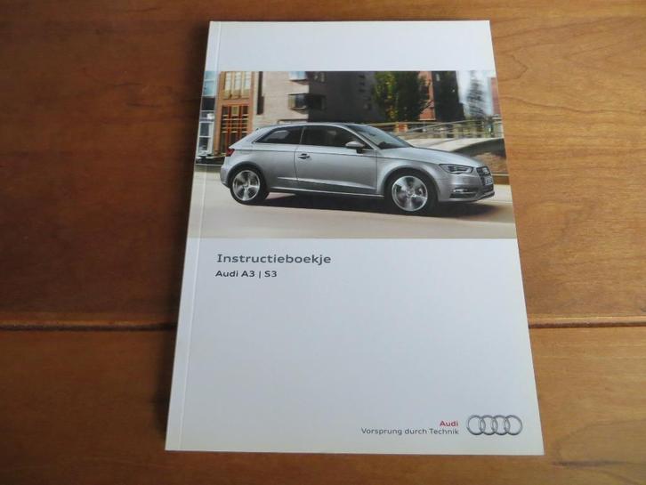 Instructieboek Audi A3, A3 Sportback, Audi S3 2013, Auto diversen, Handleidingen en Instructieboekjes, Ophalen of Verzenden