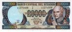 Ecuador 20.000 Sucres 1999, Verzenden, Zuid-Amerika