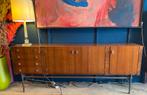 Vintage dressoir design by Alfred Hendrikx for Belform, Huis en Inrichting, Ophalen, Zo goed als nieuw, 25 tot 50 cm, 200 cm of meer