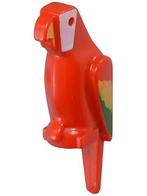 Lego Red Bird, Parrot with Small Beak with Green and Yellow, Ophalen of Verzenden, Gebruikt, Losse stenen, Lego