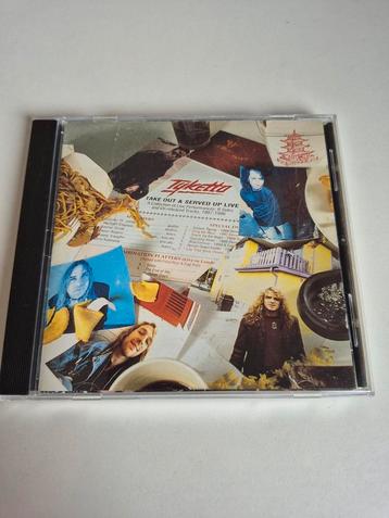 Tyketto - Take Out & Served Up Live CD beschikbaar voor biedingen