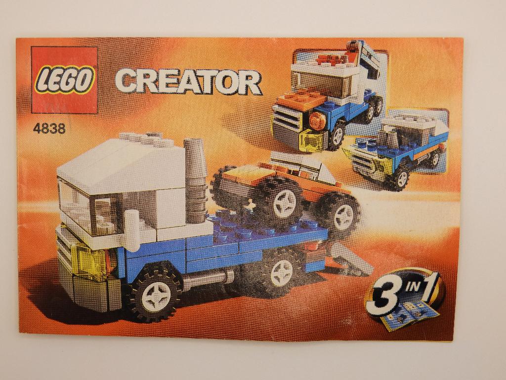 Lego 4838 Mini Vehicles, Kinderen en Baby's, Speelgoed | Duplo en Lego, Ophalen of Verzenden, Gebruikt, Complete set, Lego