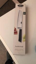 Santoku mes, Ophalen of Verzenden, Nieuw, Rvs of Chroom, Los bestek