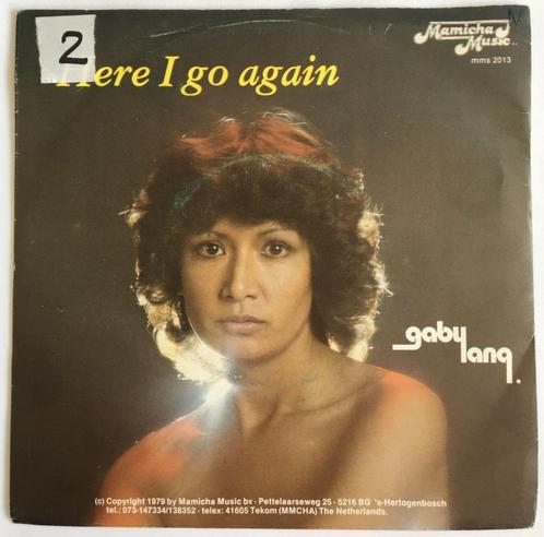 Gaby Lang – Here I Go Again, Cd's en Dvd's, Vinyl Singles, Gebruikt, Single, Pop, 7 inch, Verzenden