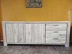 Houten Dressoir - 220cm breed, Huis en Inrichting, Ophalen, Gebruikt, 200 cm of meer, Minder dan 100 cm